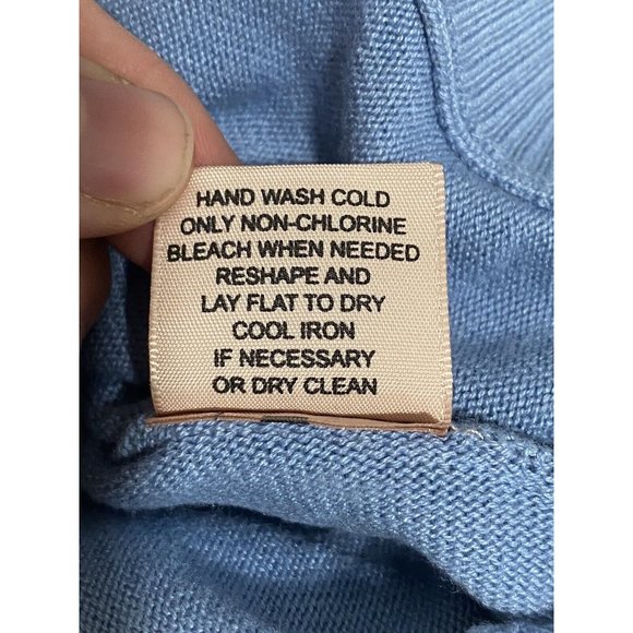 Philosophy Women’s Tie Dye Sweater Reef Blue Pullover Crew Neck Size Large - Picture 9 of 10